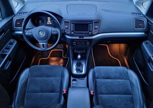 Volkswagen Sharan cena 43000 przebieg: 169000, rok produkcji 2010 z Żary małe 667